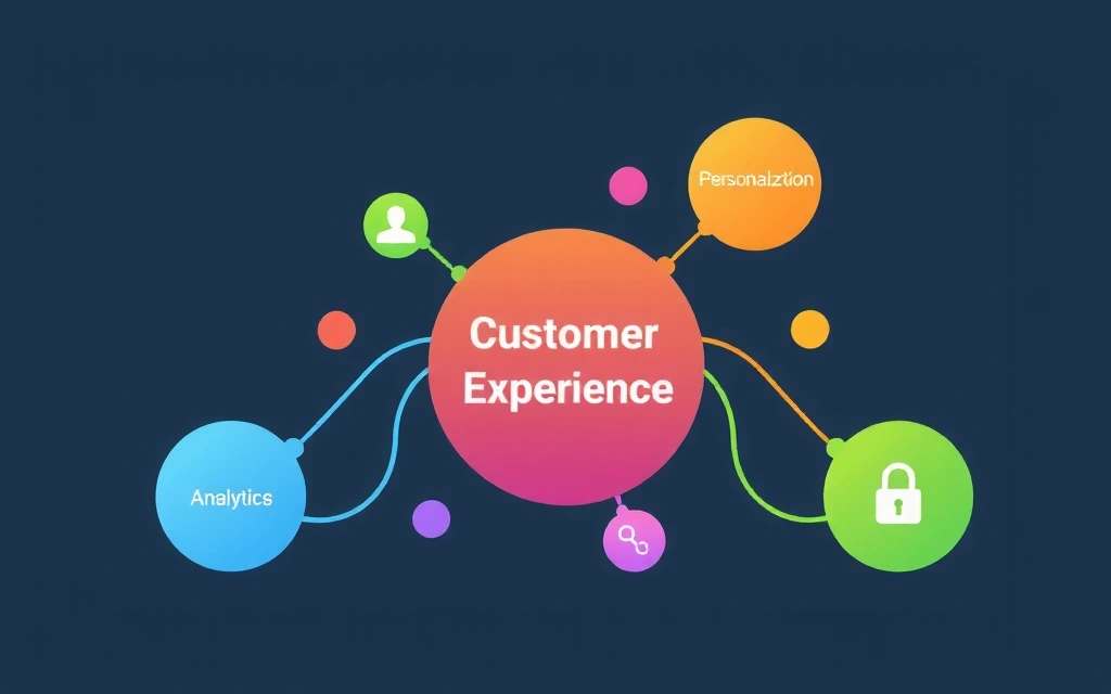 Gráfico de cómo se utilizan los datos para mejorar la experiencia del cliente