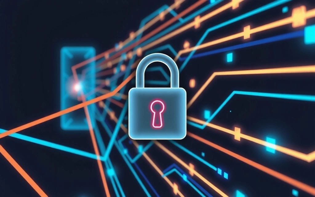 Privacidad de datos - Candado digital y datos